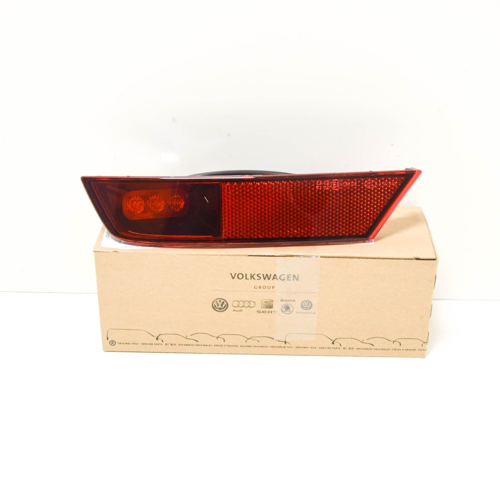 NEW VOLKSWAGEN UP REAR BUMPER LEFT REFLECTOR LHD 1S0945701 ORIGINAL