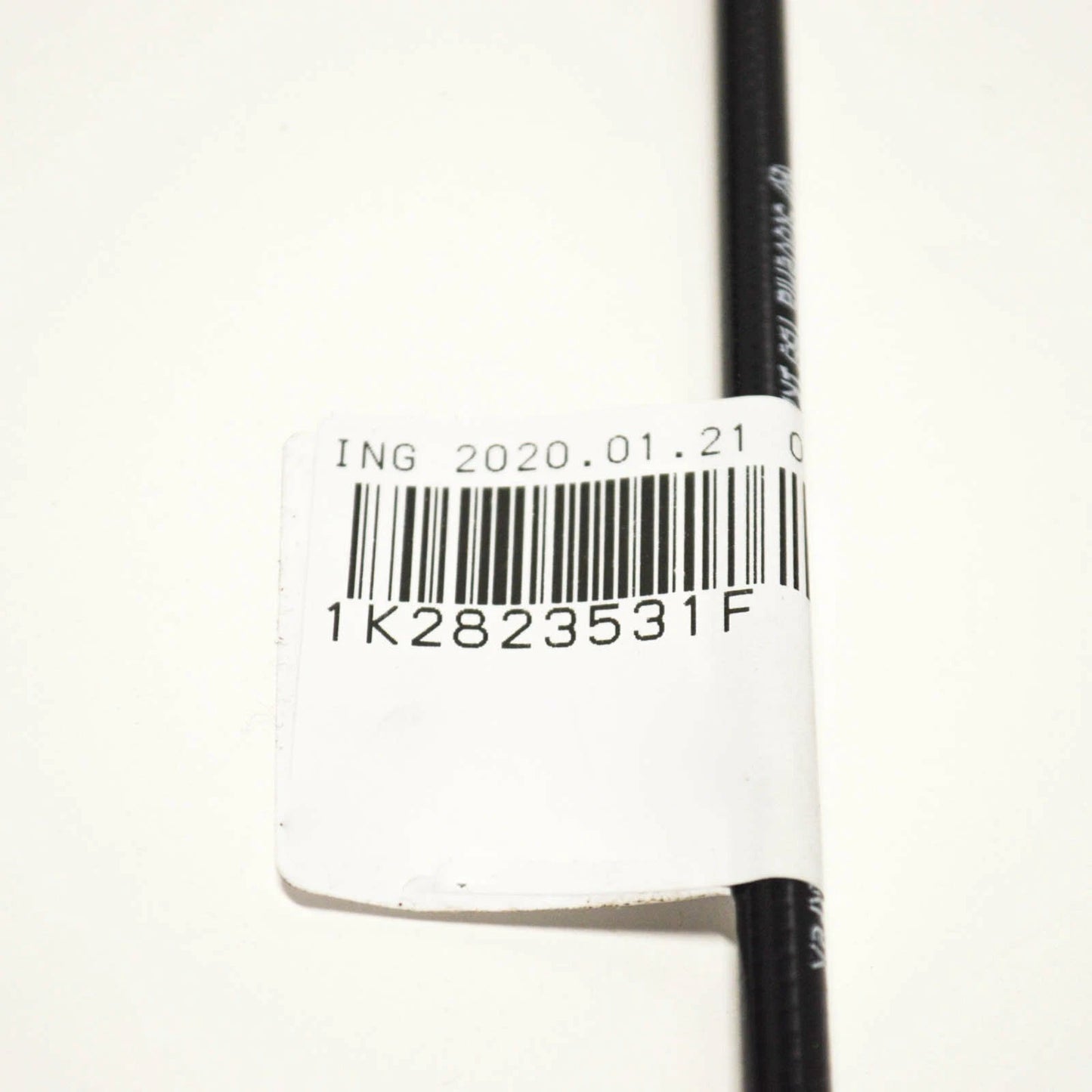 NEW VOLKSWAGEN JETTA MK5 FRONT BONNET HOOD CABLE RHD 1K2823531F ORIGINAL