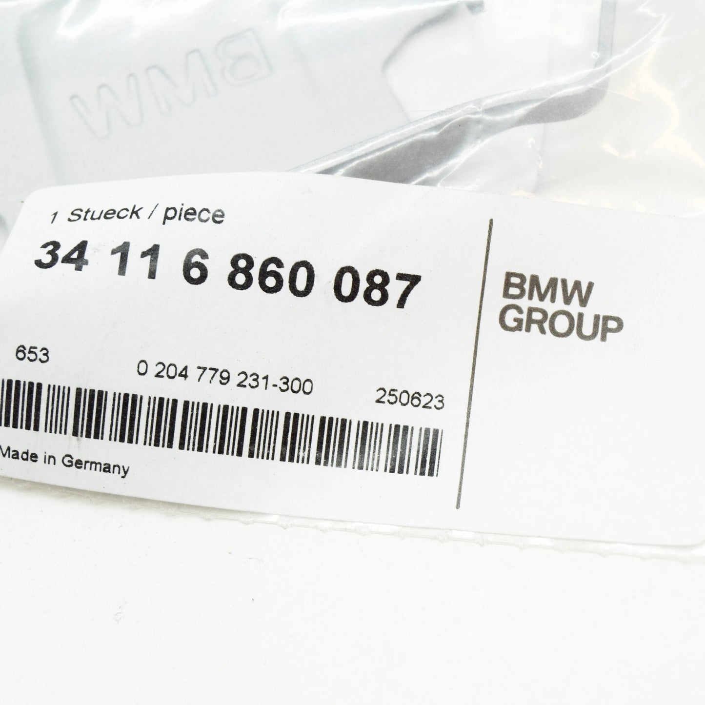 new bmw 3 f30, f80 design retaining spring 34116860087 6860087 original