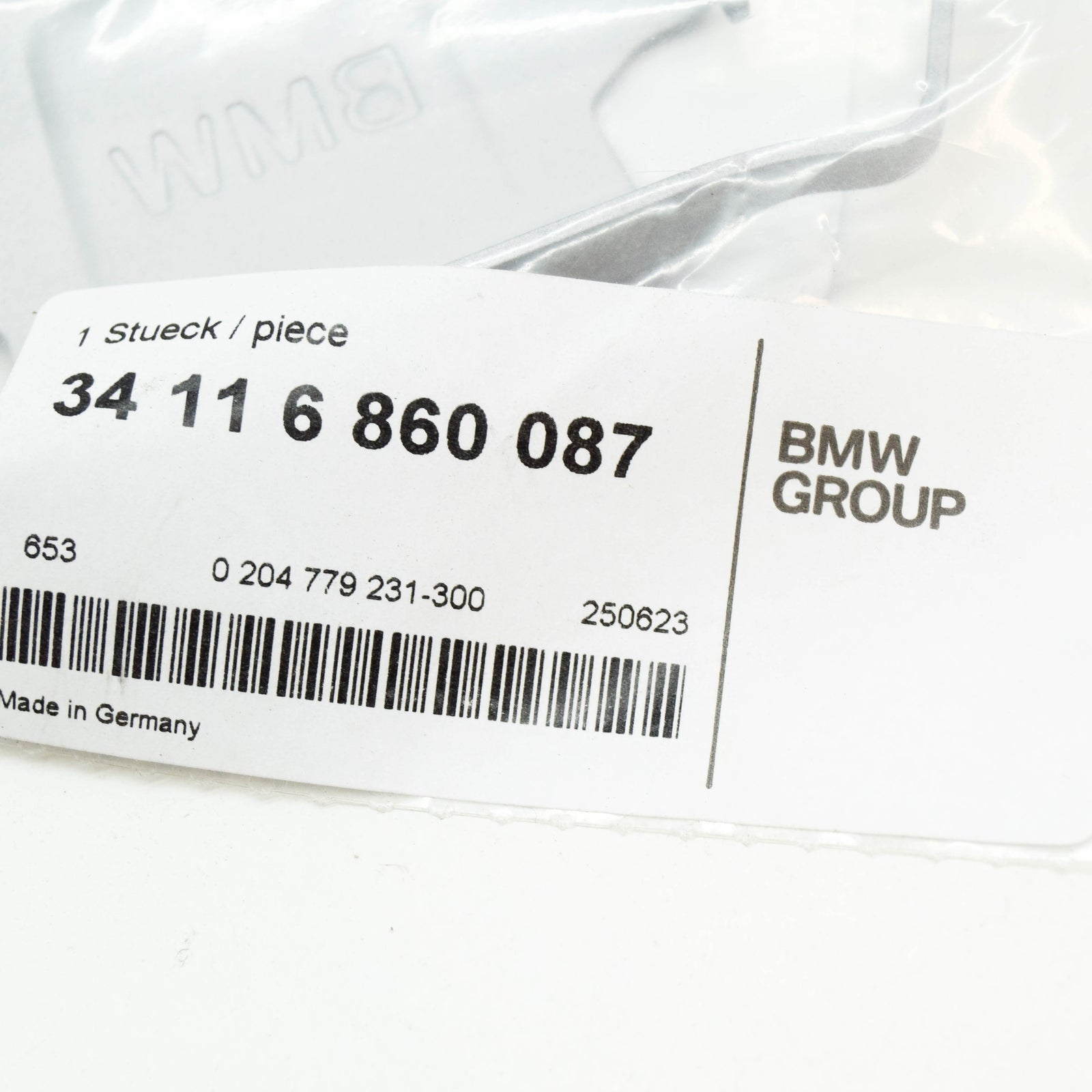 new bmw 3 f30, f80 design retaining spring 34116860087 6860087 original