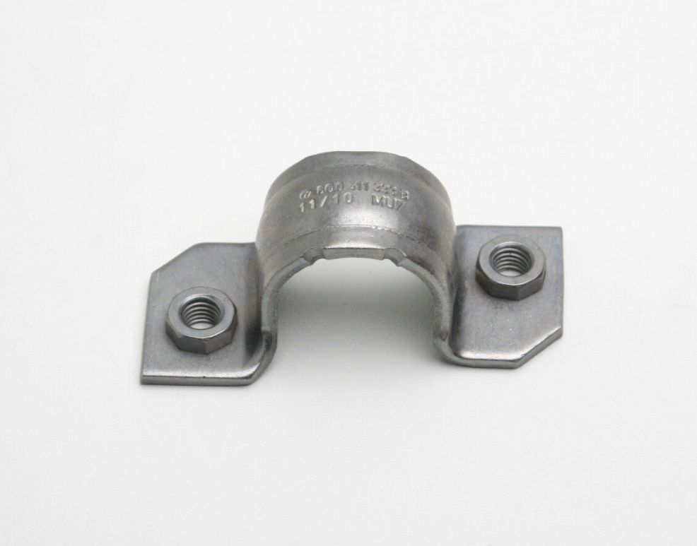 new audi a1 mk1 front stabilizer left clamp 6q0411333b original