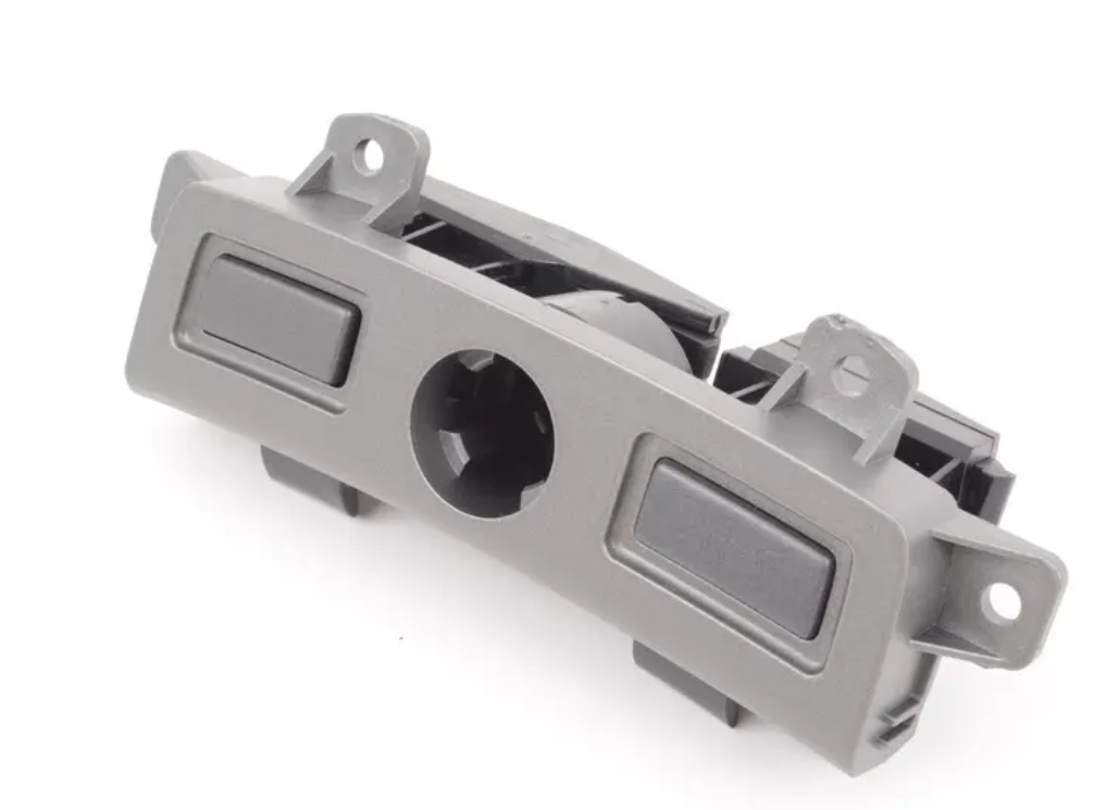 new bmw 7 e65, e66 center armrest lock covers 51167002397 7002397 original