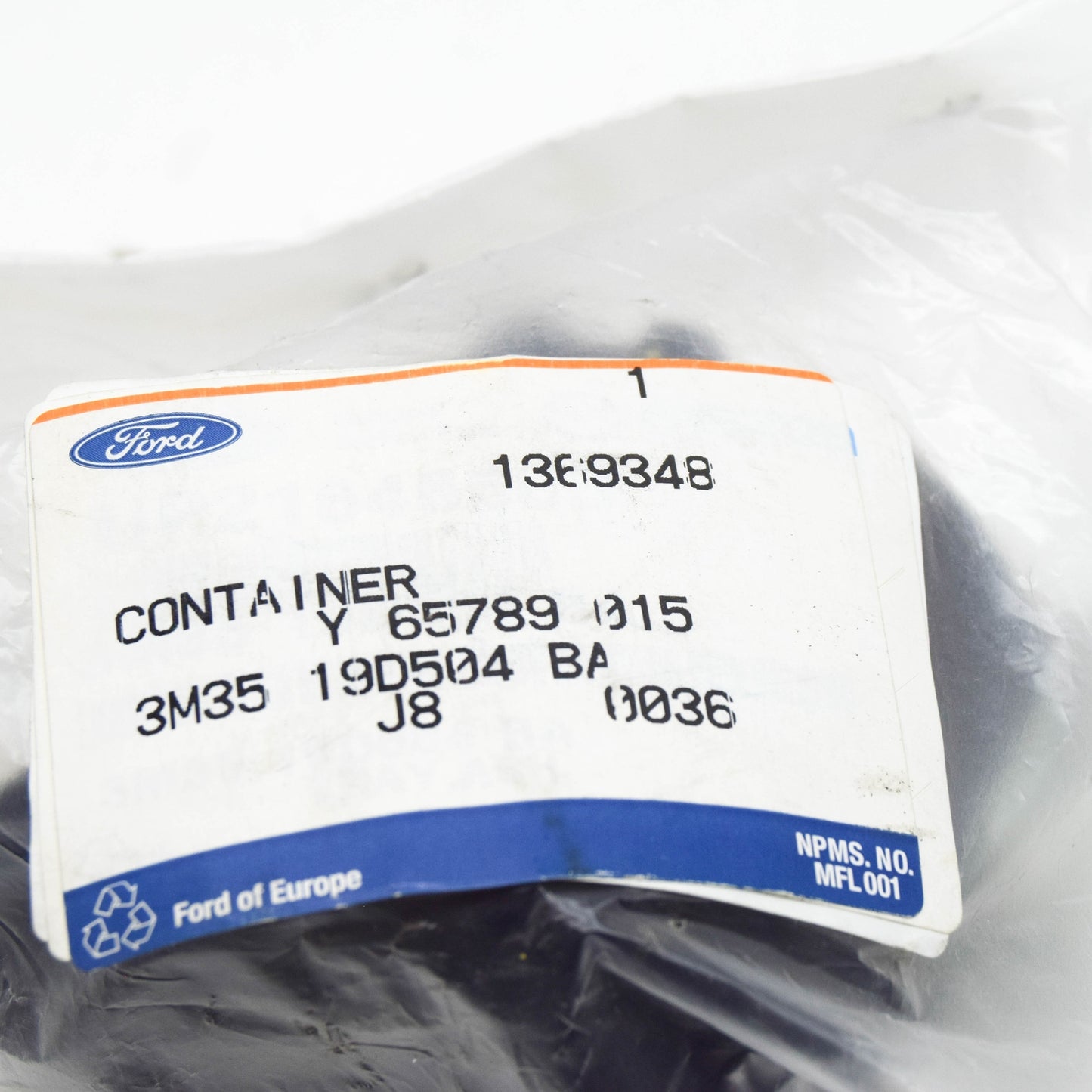 new ford ranger mk2 center consoler ash tray 3m35-19d504-ba 1369348 original