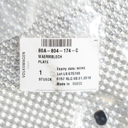 NEW AUDI Q5 80A FLOOR PAN HEAT SHIELD 80A804174C ORIGINAL