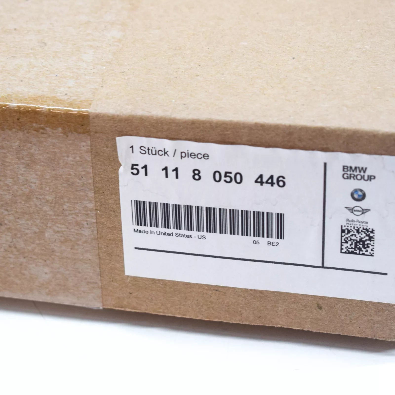 NEW BMW X3 F25 M SPORT FRONT BUMPER RIGHT SIDE FOG GRILLE 51118050446 ORIGINAL