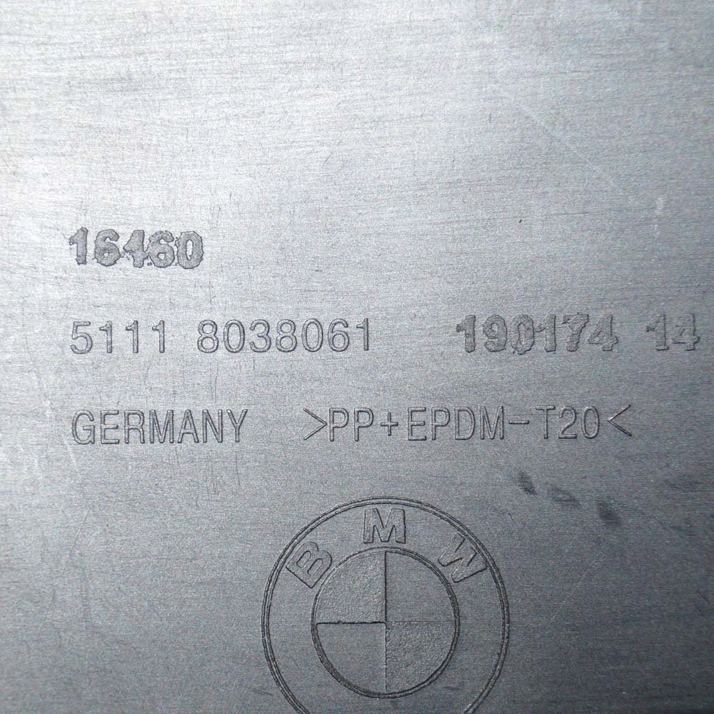 NEW BMW X1 E84 M-SPORT BUMPER LEFT SIDE GRILL COVER 8038061 2015 ORIGINAL