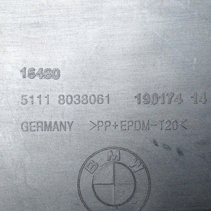 NEW BMW X1 E84 M-SPORT BUMPER LEFT SIDE GRILL COVER 8038061 2015 ORIGINAL