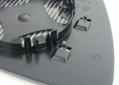 NEW MERCEDES-BENZ C W204 FRONT LEFT DOOR MIRROR GLASS A2048100921 ORIGINAL