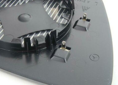 NEW MERCEDES-BENZ C W204 FRONT LEFT DOOR MIRROR GLASS A2048100921 ORIGINAL