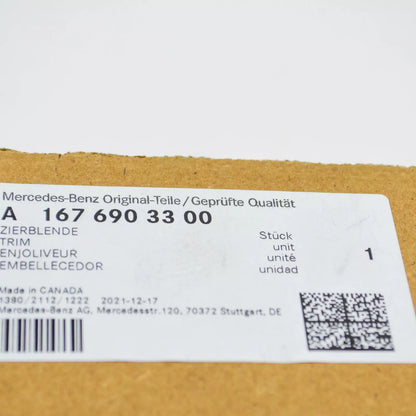 NEW MB GLE W167 FRONT LEFT DOOR ORNAMENTAL MOLDING TRIM A1676903300 ORIGINAL