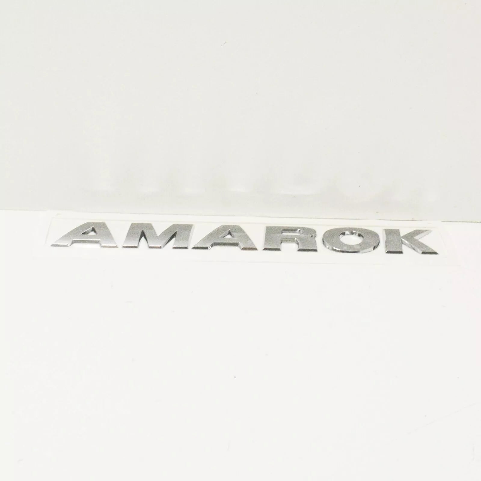 NEW VW AMAROK REAR TRUNK AMAROK LETTERING EMBLEM BADGE CHROME 2H5853687739