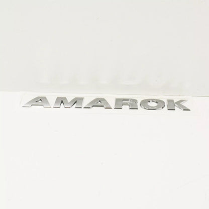 NEW VW AMAROK REAR TRUNK AMAROK LETTERING EMBLEM BADGE CHROME 2H5853687739