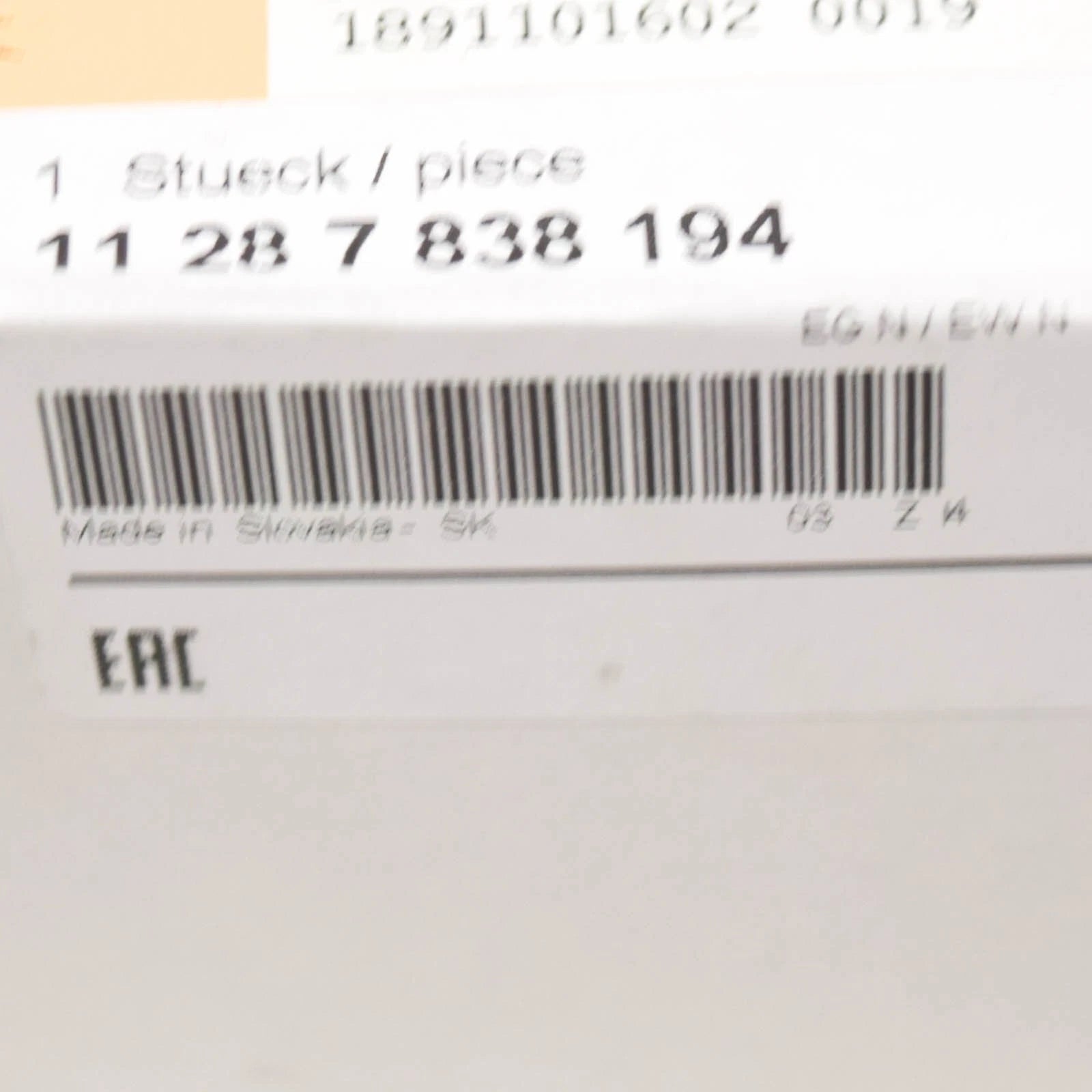 NEW BMW E90 E90N E92 E92N E93 TENSIONER PULLEY WITH LEVER 7838194 11287838194