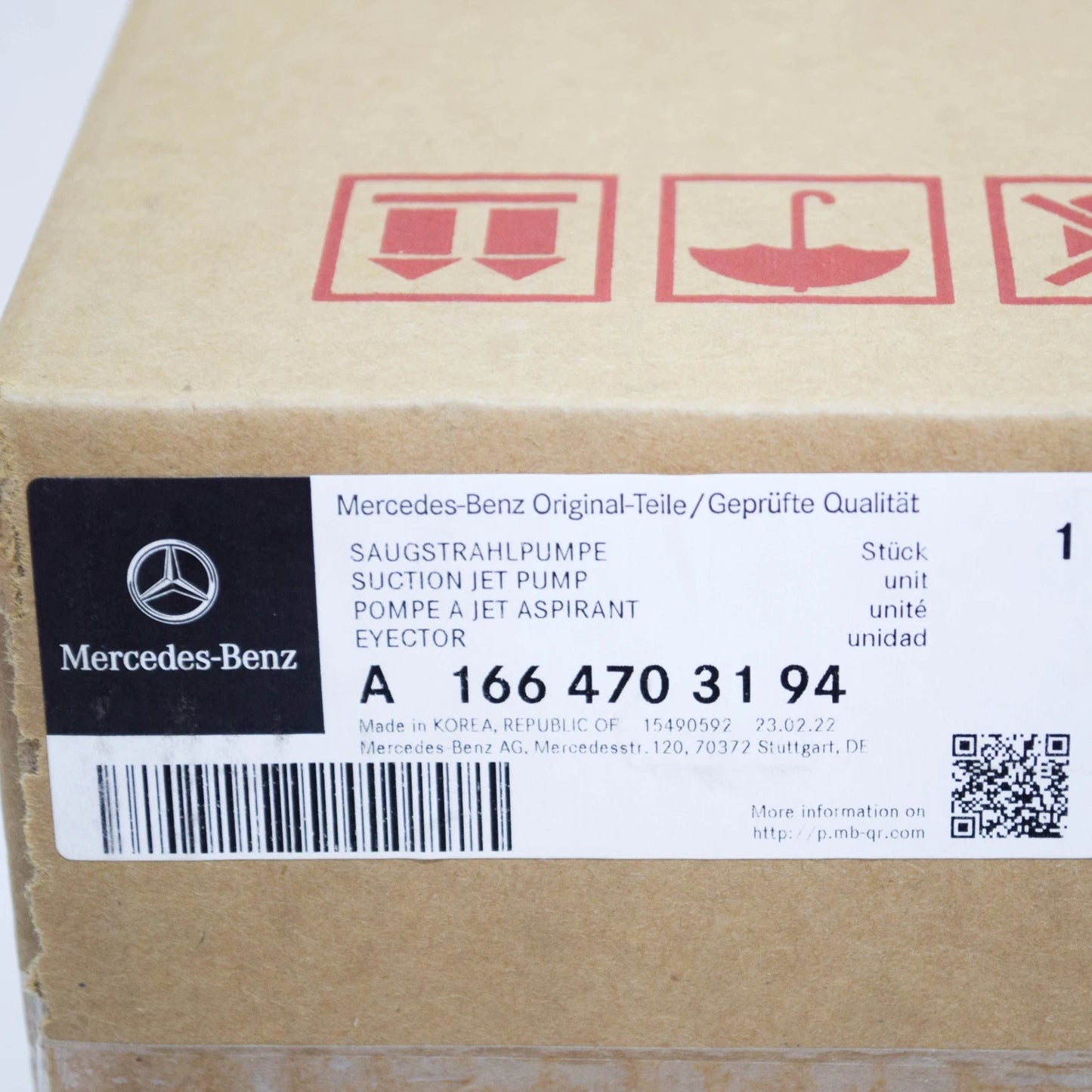 NEW MERCEDES-BENZ ML W166 FUEL TANK SUCTION JET PUMP A1664703194 ORIGINAL