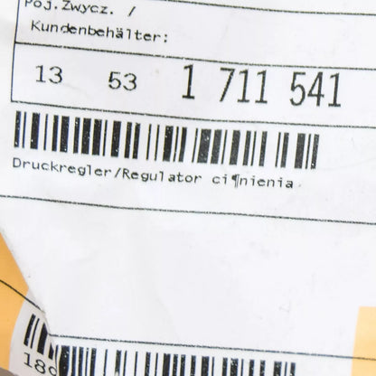 NEW BMW 7 E32 FUEL PRESSURE REGULATOR 13531711541 1711541 ORIGINAL