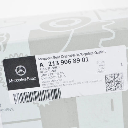 NEW MERCEDES-BENZ E W213 FUSE AND RELAY BOX SRB RELAY A2139068901 ORIGINAL
