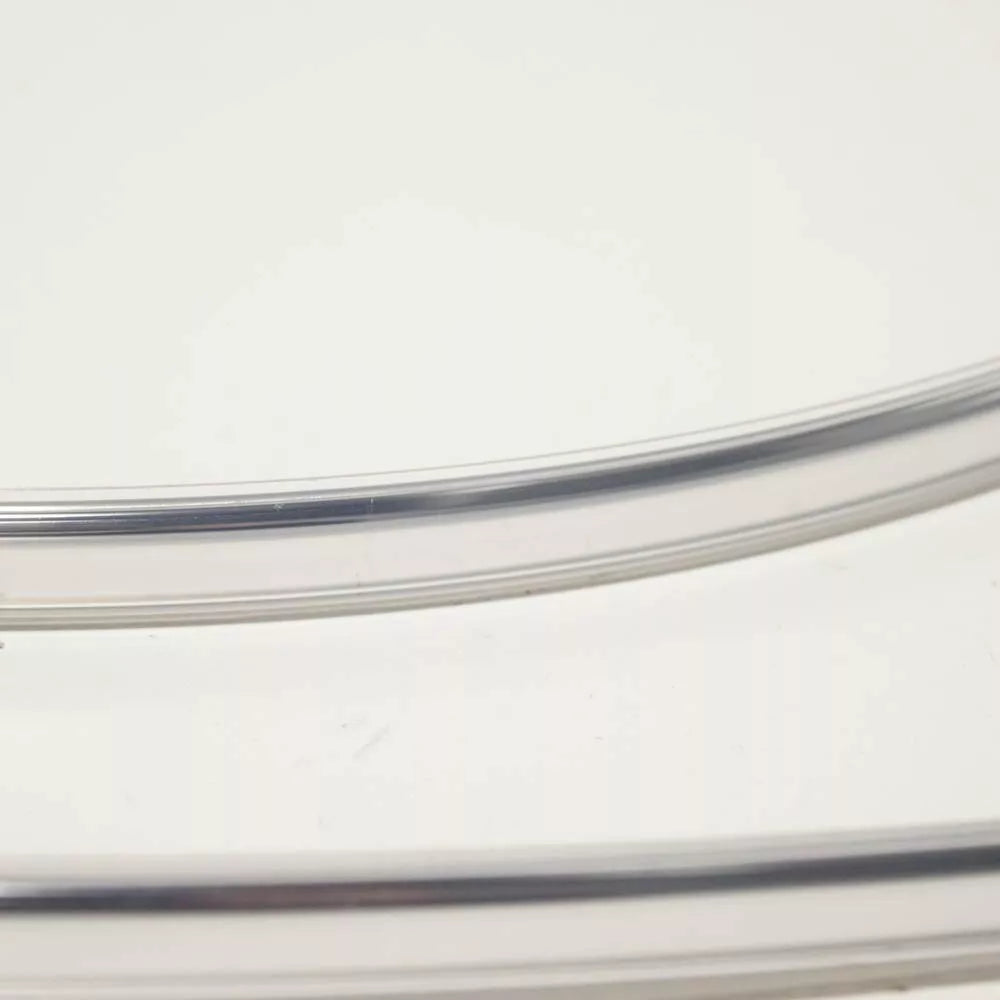 NEW BMW 3 E30 REAR UPPER WINDSHIELD CHROME MOULDING 51311884409 ORIGINAL