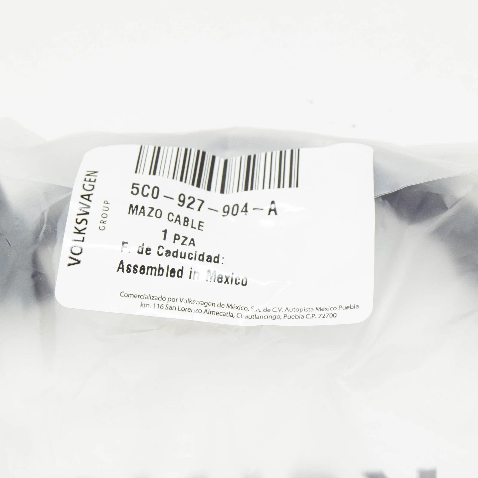 NEW VW BEETLE A5 REAR LEFT SPEED SENSOR WIRING HARNESS 5C0927904A ORIGINAL