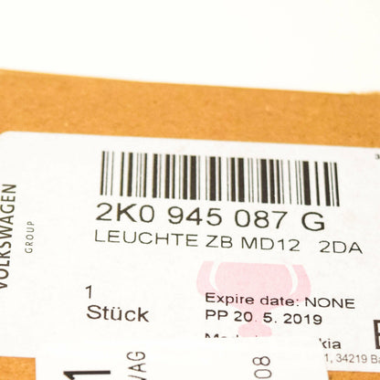 NEW VW CADDY MK3 2K REAR TRUNK THIRD BRAKE STOP LIGHT 2K0945087G ORIGINAL