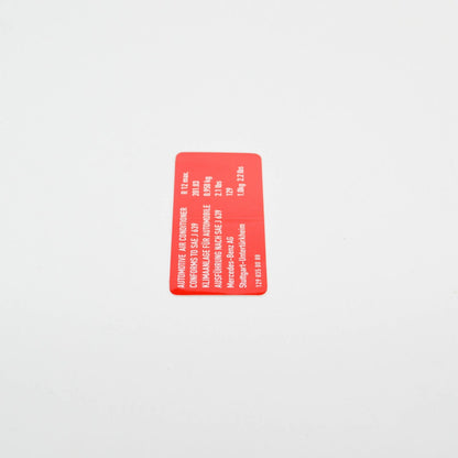 NEW MERCEDES-BENZ SL R129 REFRIGERANT PLATE A1298350088 ORIGINAL