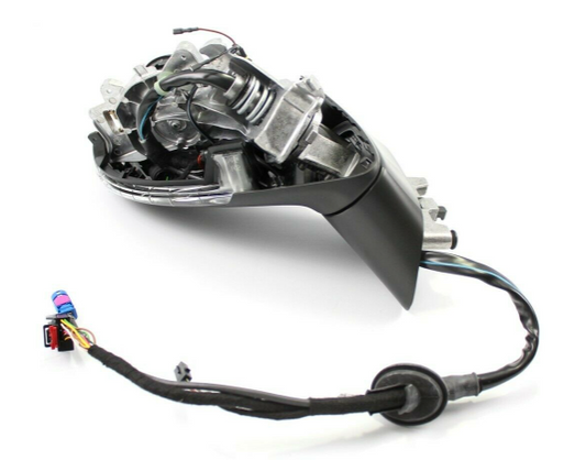 NEW VOLKSWAGEN TOUAREG 7P FRONT RIGHT WING MIRROR RHD 7P6857508BP9B9 ORIGINAL