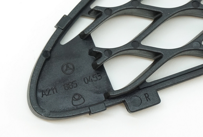 NEW MB E-CLASS W211 FRONT BUMPER GRILL COVER RIGHT A2118850453 ORIGINAL