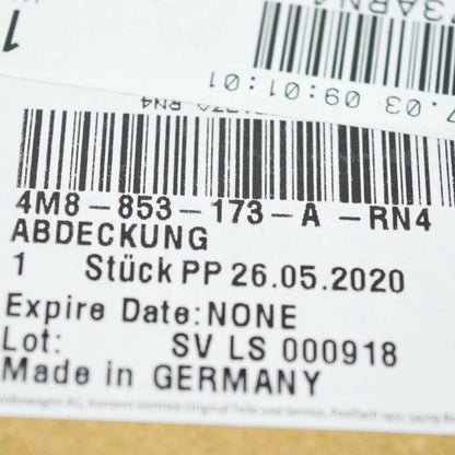 NEW AUDI Q8 FRONT BUMPER GRILLE LEFT MOLDING BEZEL 4M8853173ARN4