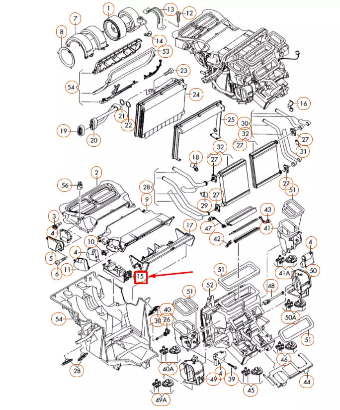 NEW AUDI A8 D3 HVAC BLOWER MOTOR CONTROL MODULE 4E0820521C ORIGINAL