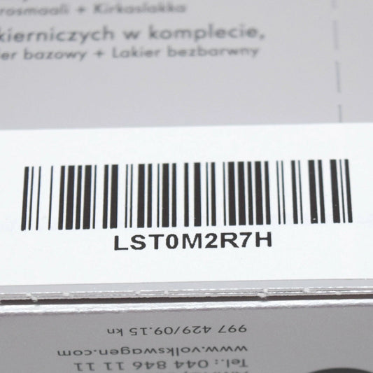 NEW VW AUDI TOUCH-UP PAINT PENCIL METALLIC INDIUM GRAY LST0M2R7H ORIGINAL