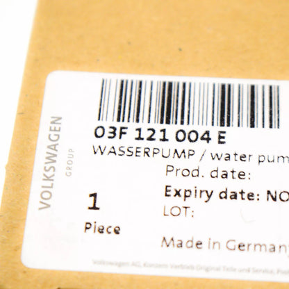 NEW AUDI A1 8X COOLANT PUMP 03F121004E ORIGINAL