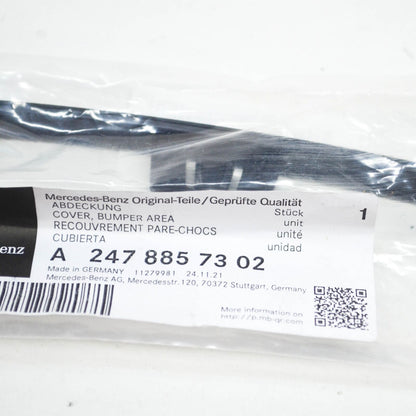 NEW MB B SPORTS TOURER W247 FRONT BUMPER LEFT BOTTOM STRIP A2478857302 ORIGINAL