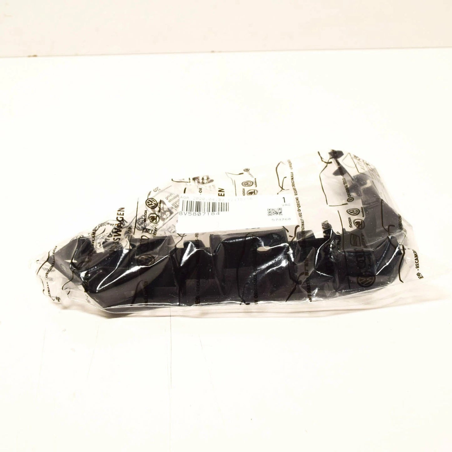 NEW AUDI A3 8V FRONT RIGHT BUMPER BRACKET HOLDER 8V5807184 ORIGINAL