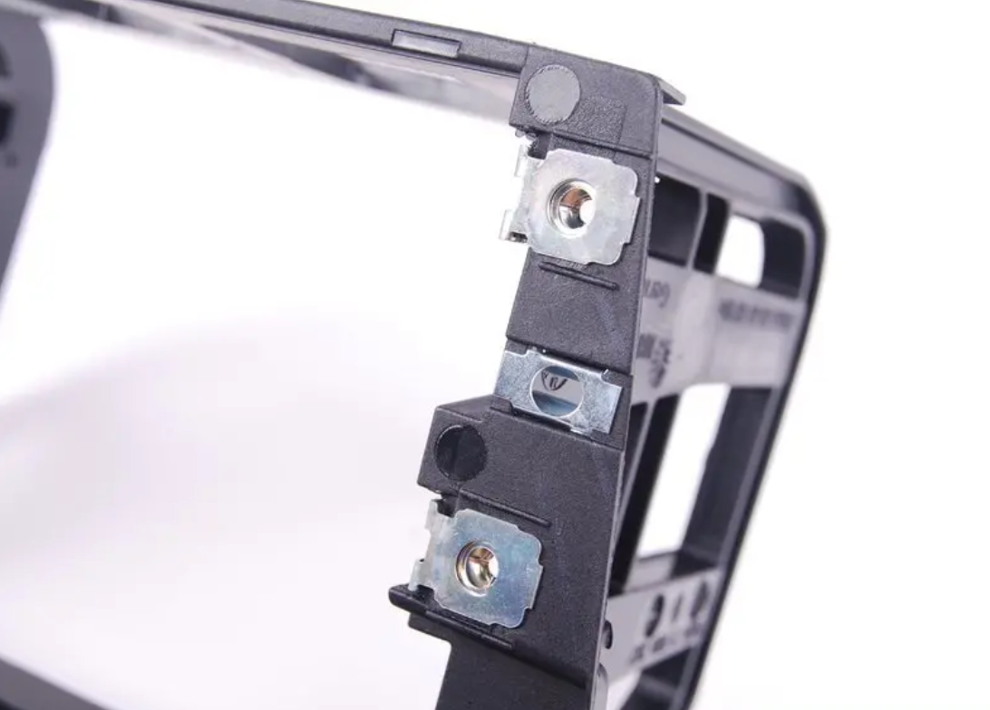 new bmw e90 center dash cd radio upper frame carrier 9120317 51459120317