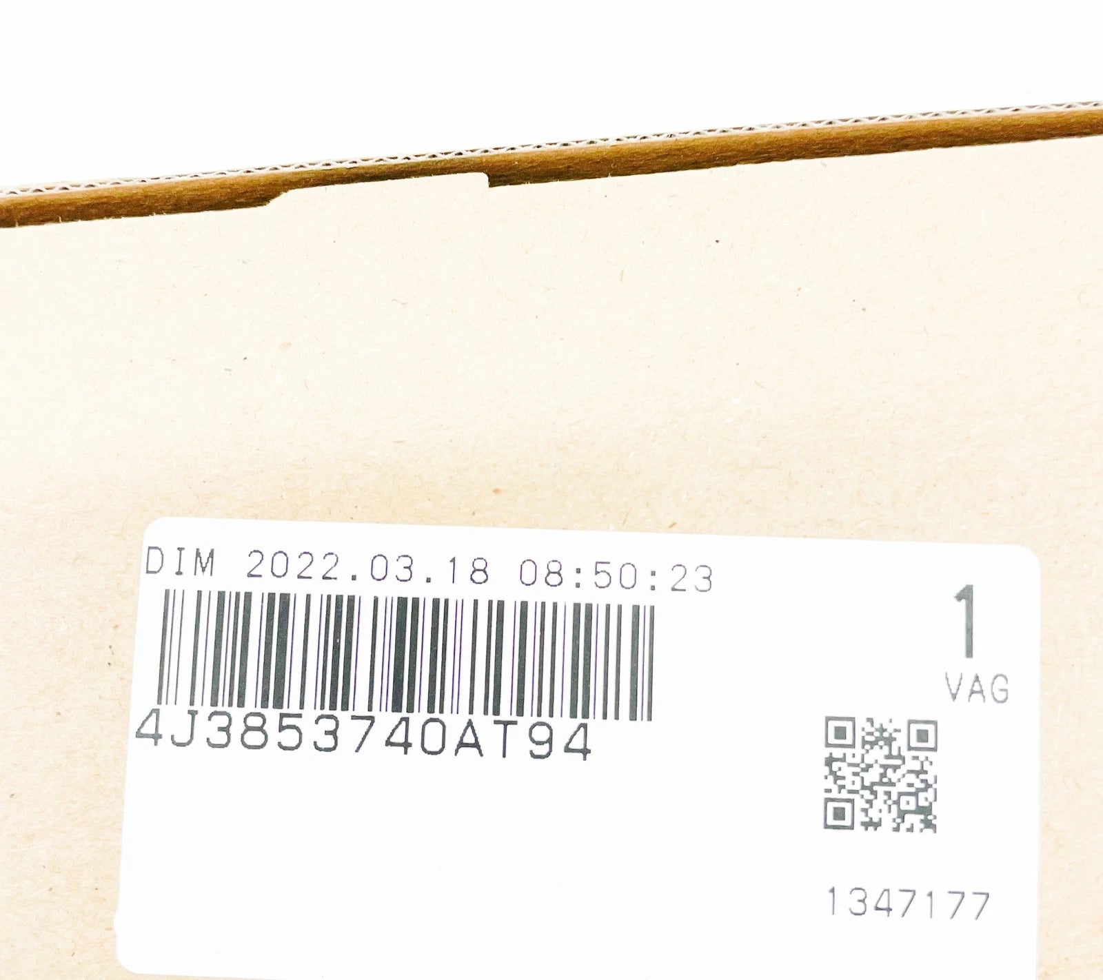 NEW AUDI E-TRON GT REAR BOOTLID RS BADGE LOGO 4J3853740AT94