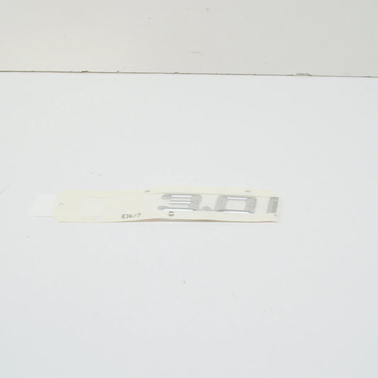 NEW BMW Z3 COUPE E36 DECK LID EMBLEM 51148413710 8413710 ORIGINAL