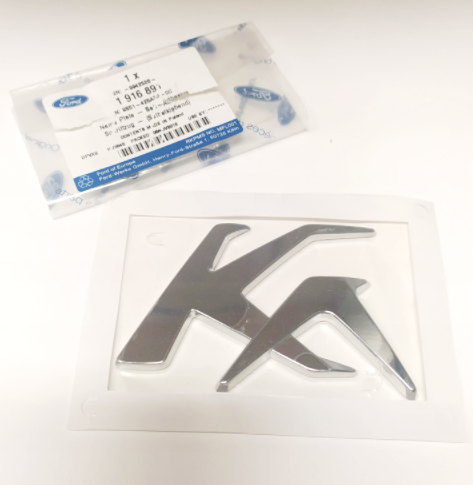 new ford ka mk2 tailgate boot ka lettering name badge 1916891 original