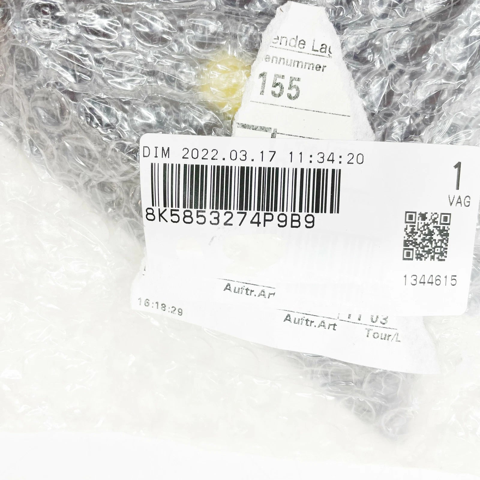 NEW AUDI A4 AVANT B8 REAR RIGHT OUTER WINDOW CORNER TRIM 8K5853274P9B9