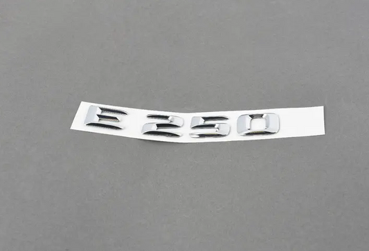 new mercedes-benz e coupe c207 rear lid emblem badge a2128176215 original