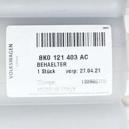NEW AUDI A4 B8 ENGINE COOLANT RESERVOIR 8K0121403AC
