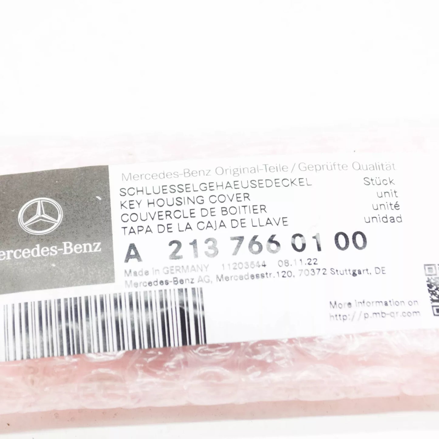 NEW MERCEDES-BENZ E C238 KEY HOUSING COVER A2137660100 ORIGINAL