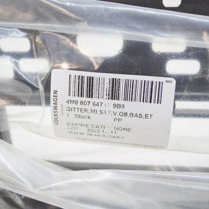 NEW AUDI Q8 4MN FRONT LOWER CENTRE GRILLE 4M8807647C9B9 4M8807647C 9B9