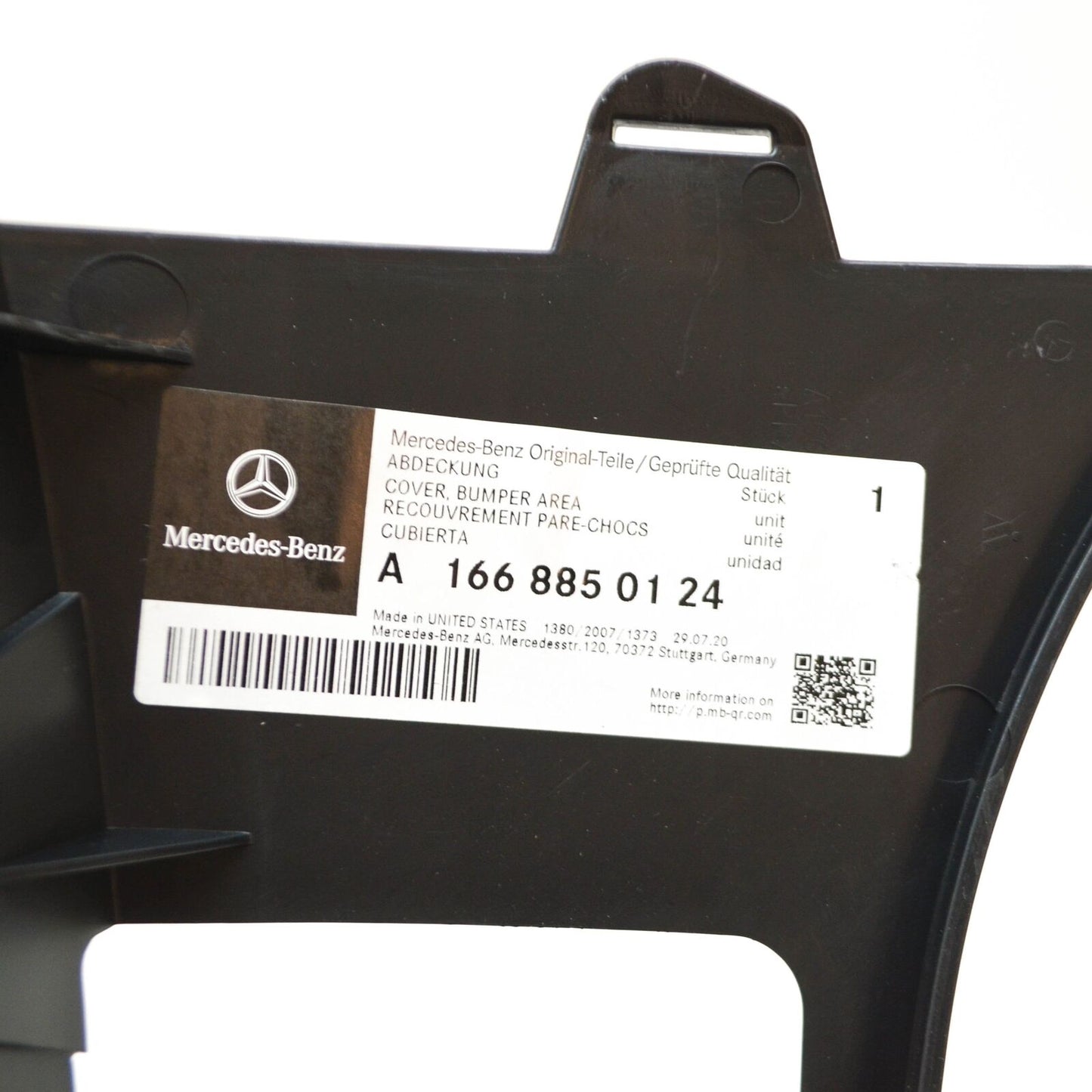 NEW MERCEDES-BENZ M-CLASS W166 FRONT BUMPER RIGHT BRACKET A1668850124 ORIGINAL