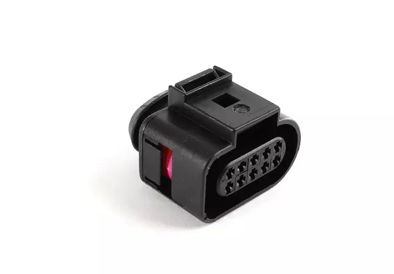 NEW AUDI A3 8P 10 PIN FLAT CONNECTOR HOUSING 1J0973715 ORIGINAL