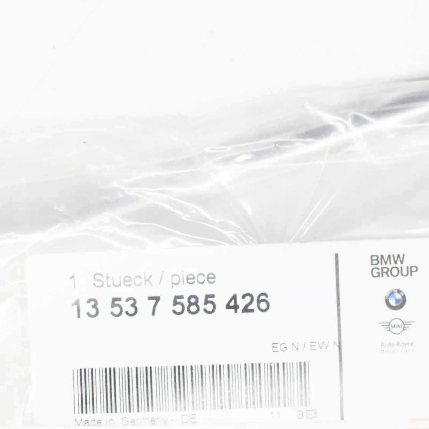 NEW BMW 2 CABRIO F23 FUEL INJECTION FUEL FEED PIPE 13537585426 7585426 ORIGINAL