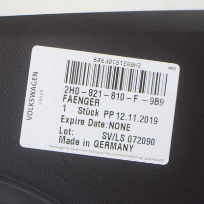 NEW VOLKSWAGEN AMAROK FRONT RIGHT MUD FLAP 2H0821810F9B9 ORIGINAL