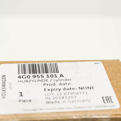 NEW AUDI A6 C7 FRONT LEFT HEADLIGHT WASHER CYLINDER 4G0955101A ORIGINAL