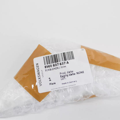 NEW AUDI A4 AVANT B9 FRONT LEFT DOOR EXTERIOR WINDOW TRIM 8W0837637A ORIGINAL