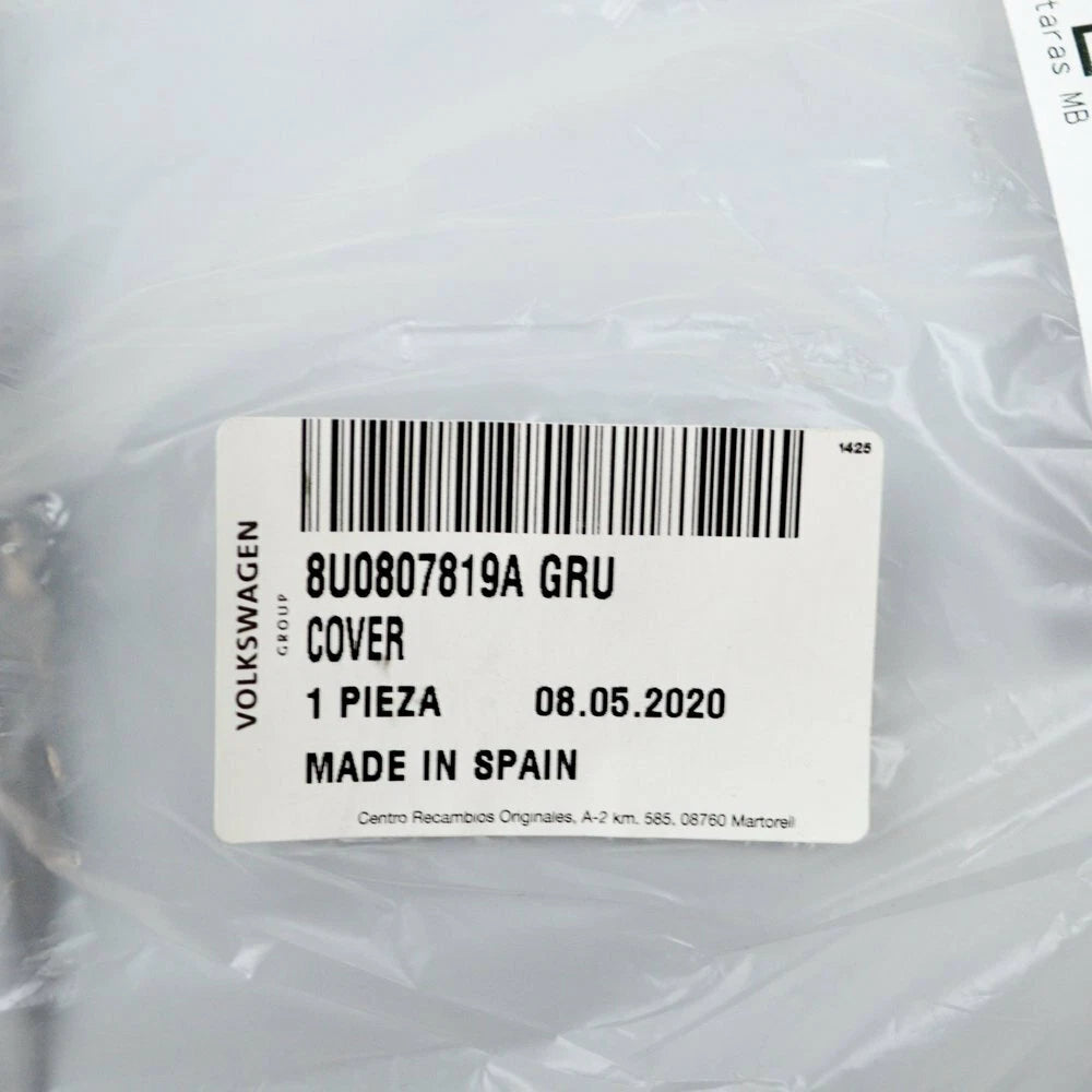 NEW AUDI Q3 8U REAR BUMPER TRIM COVER 8U0807819AGRU ORIGINAL