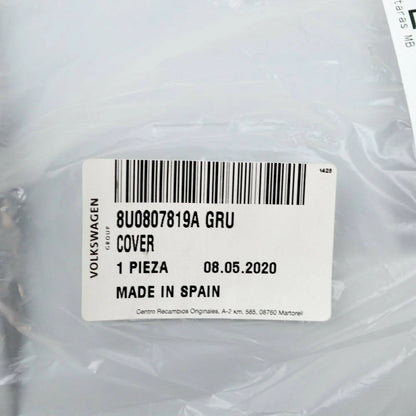 NEW AUDI Q3 8U REAR BUMPER TRIM COVER 8U0807819AGRU ORIGINAL