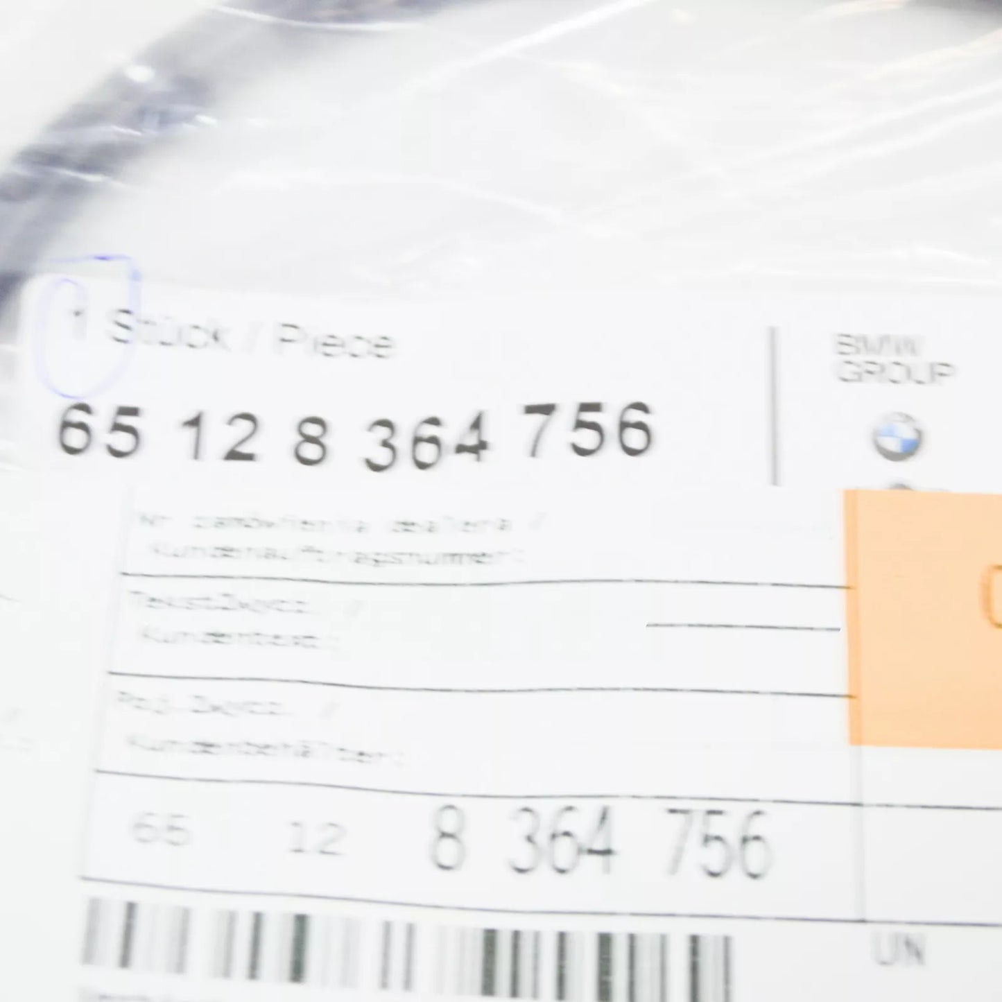 NEW BMW 5 E39 CD CHANGER CABLE 8364756 65128364756 ORIGINAL